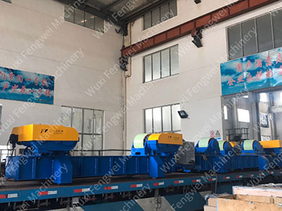 Shipping Of Welding Rotator From Factory